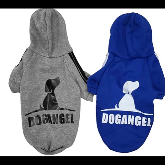 NWOT 2 Dog Hoodie Sweatshirts